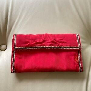 Levi’s red nylon Velcro wallet